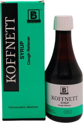 Burnett Homeopathy Koffnett Syrup ,cough reliver
