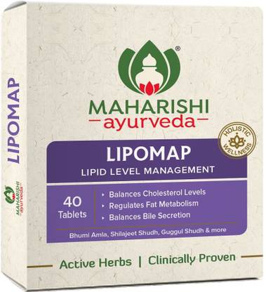 MAHARISHI ayurveda Lipomap Ayurvedic for Cholesterol Helps in Stress Management