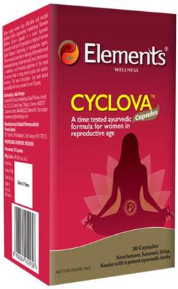 Elements WELLNESS CYCLOVA 30 CAPSULES