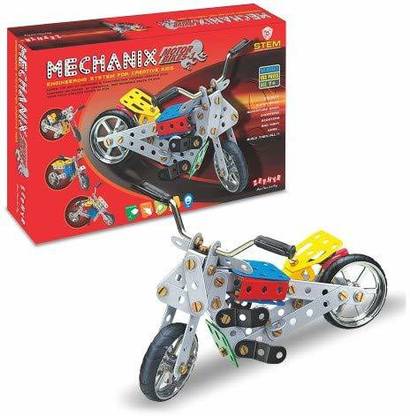 MECHANIX Motor Bike Series, Can Make 14 Different Motor Bikes Models for 8+ Years of Kids