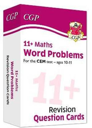 11+ CEM Revision Question Cards: Maths Word Problems - Ages 10-11