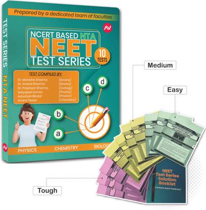 NCERT Based NTA NEET Test Series: NEET Lookalike Tests with OMR Sheets (Based on Latest NTA NEET Pattern) - Latest Edition