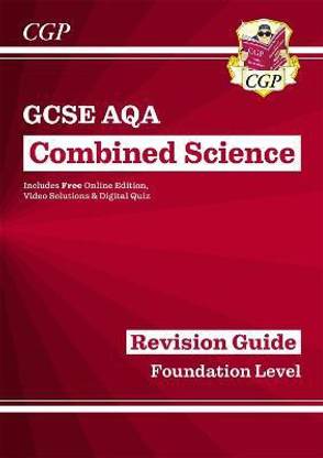 New GCSE Combined Science AQA Foundation Revision Guide with CGP RevisionHub