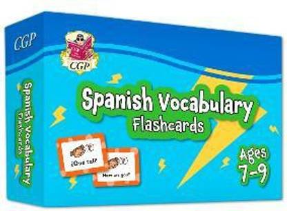 Spanish Vocabulary Flashcards for Ages 7-9 (with Free Online Audio)