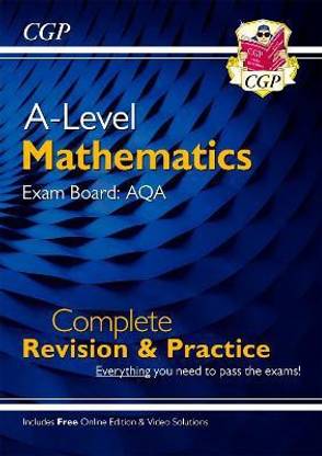 A-Level Maths AQA Complete Revision & Practice (with Online Edition & Video Solutions)