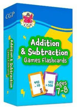 Addition & Subtraction Games Flashcards for Ages 7-8 (Year 3)
