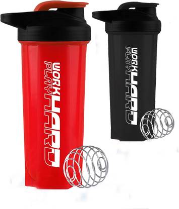 COOL INDIANS Amazing Combo Of Gym Shaker Bottle With Blender Ball|Protein Gym Shaker Bottle. 700 ml Plastic Shaker