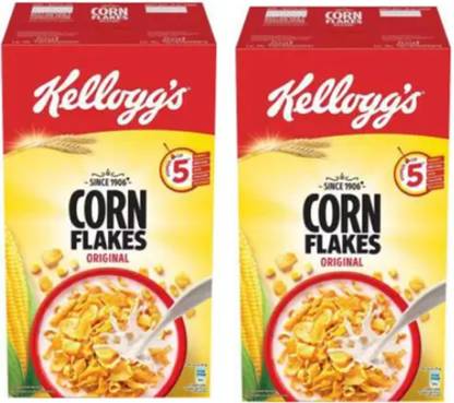 Kellogg's CORN FLAKES 200 GRAMS PACK OF 2 (100G*) Box