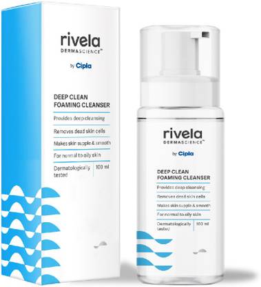 Rivela Dermascience by la Deep Clean Foaming Cleanser | Provides deep cleansing Face Wash