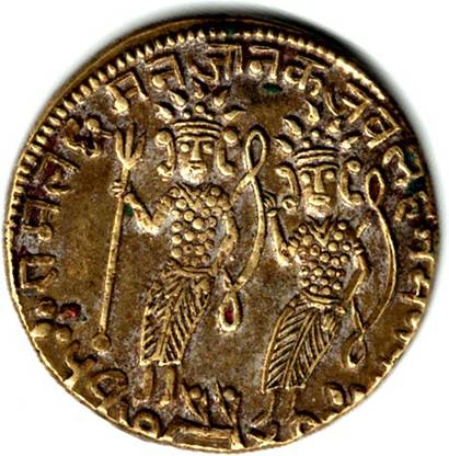 Hariom 1740 RAMDARBAR BRASS RARE COIN / TOKEN - WT. 11.66 GRAM, KM11 Ancient Coin Collection