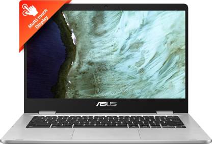 ASUS Chromebook Touch Intel Celeron Dual Core N3350 – (4 GB/64 GB EMMC Storage/Chrome OS) C423NA-BZ0522 Chromebook  (14 inch, Silver, 1.34 Kg)