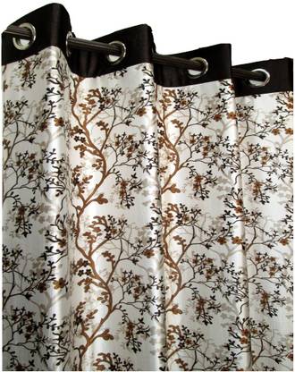 TMART 213 cm (7 ft) Polyester Room Darkening Door Curtain Single Curtain