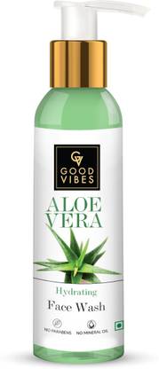 GOOD VIBES Aloe Vera Hydrating  Face Wash