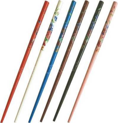 KUSUM Wooden Hair Juda Sticks | Chinese Vintage Flower Hair Chopsticks for Women Bun Stick