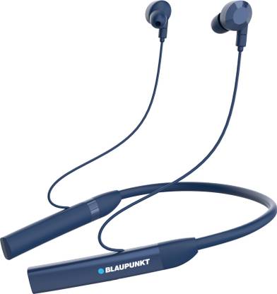 Blaupunkt BE200 Neckband with 100H Long Playtime, Vibration Alert,Real Time Monitoring Bluetooth
