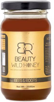 BEES N ROOTS BEAUTY WILD HONEY BY SAHIL KHAN | UNPROCESSED AND UNPASTEURIZED NATURAL HONEY