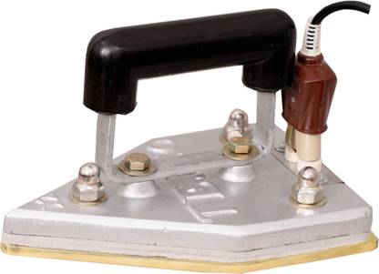 Ideal Tejco Brass Base Electric Press Laundry & Tailor USE Only 12 PUND 5.5 KG 800 W Dry Iron