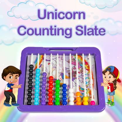RATNA'S My first unicorn slate 2 in 1 a perfect slate for learning