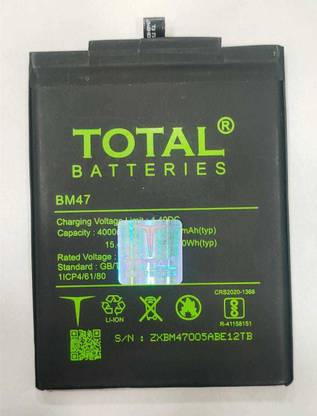 TOTAL Mobile Battery For  MI REDMI 3/REDMI 3S