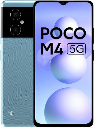 POCO M4 5G (Cool Blue, 64 GB)  (4 GB RAM) at Rs. 9999