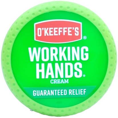 O Keeffe s Working Hands Hand Cream for Extremely Dry, Cracked Hands, 3.4 Ounce