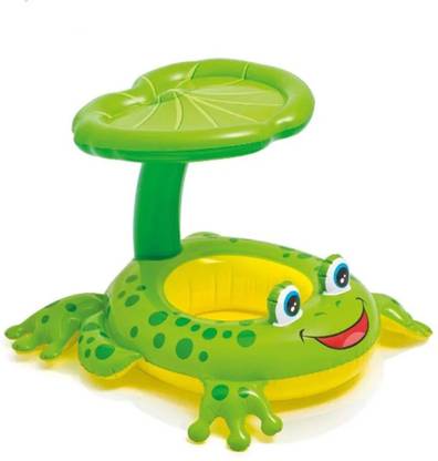 ToyGalaxy Frog Float My First Swim Float Summer Pool Accessory For KIds 117 × 75 cm