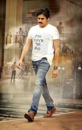 Pawan Kalyan Poster Multicolor Photo Paper Print Poster Photographic Paper