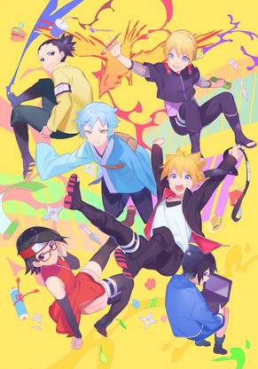 Boruto Naruto Next Generations Matte Finish Poster Paper Print