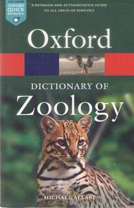 Oxford Dictionary Of Zoology By Michael Allaby