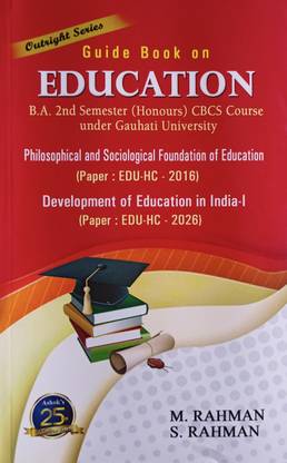 Education Guide B.A. 2rd Sem Honours, EHU-HC-2016/2026