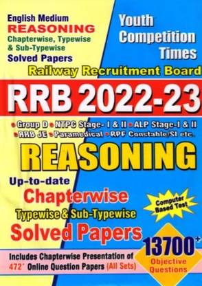 RRB 2022-2023 Reasoning Chapter-Wise Solved Papers