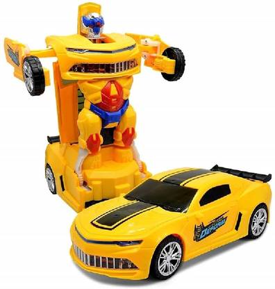 Pepstter Battery Operated Bump Go Toy Car Function Automatic Car Light Musical Racing Car
