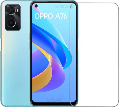 VDAT Tempered Glass Guard for Oppo A76, Oppo A76 5G