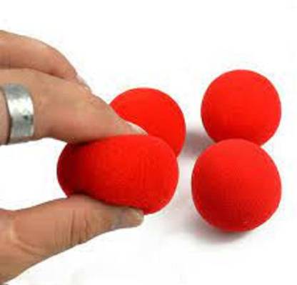 wizerdy SPONGE BALL MAGIC TRICK (SET OF 4) SUPER SOFT 1 Magic Tricks
