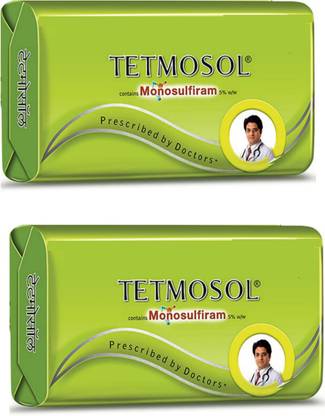 Savon Médicamenteux Tetmosol Au Tétmosol (monosulfirame 5%) - 100g - Lutte Contre Les Infections Cutanées - Neuf