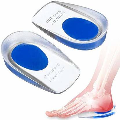 Onprix Gel Heel Cups, Medical Grade Shoe Inserts, Silica Orthotic Pads Heel Support