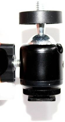 SHOPEE Multi Adjustable Swivel Angle Ball 1/4" Mini Tripod Ball Head Kit Shoe Mount Tripod