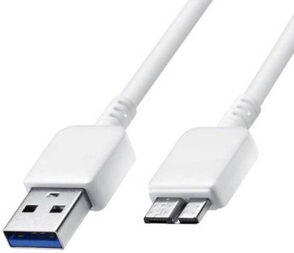 Teratech  TV-out Cable 3.0 A to Micro B for External HDD Cable Hard Disk Drives Cable 1 Meter