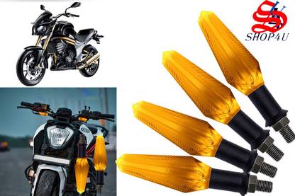 SHOP4U Front, Rear, Side LED Indicator Light for Mahindra Mojo