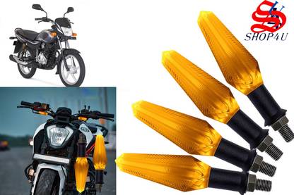 SHOP4U Front, Rear, Side LED Indicator Light for Bajaj Platina