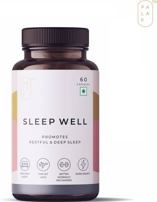 Palak Notes Sleep well capsules with GABA, melatonin and P N proprietary sleep well blend