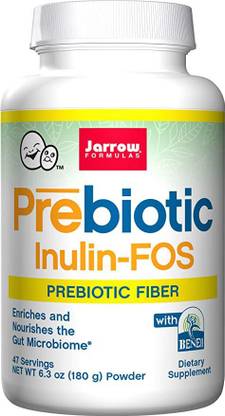 Jarrow Formulas Prebiotic Inulin FOS, Powder, 6.3 oz (180 g)
