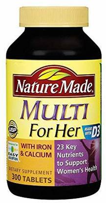Nature Made The USA product, Multi Vitamins for Her with Iron and Calcium and 23 Key Nutrien