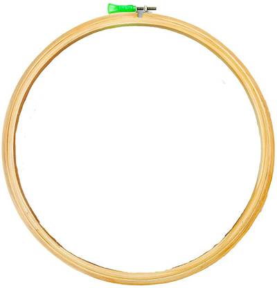 Craft Affair | Wooden Hoop Ring Frame 8 Inch Embroidery Hoop, Dream Catcher Ring (Pack of 5)
