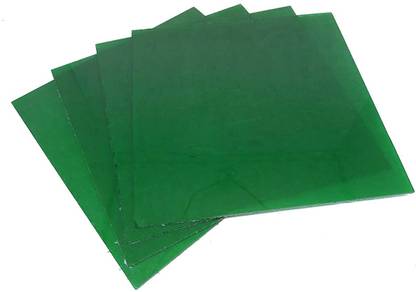 PRANSUNITA Colored Acrylic Glass Sheet – 10 x 10 cm (Thickness 3 mm) Used in Glass Painting