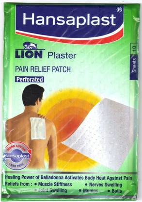 হ্যান্সঅ্যাপ্লাস্ট Belladonna Plaster ( Pain relief patch ) 50 sheets Lion