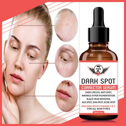 7 FOX Dark Spot Remover Cream | Brightening & Lightening | Pimple Marks | Acne Scars
