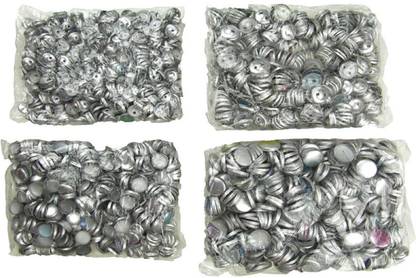 BESTLINING Best Complete Set Fabric Heavy Button Press Making Machine kit + Imported 4 Dies (18/22/30/40 no) + 2800 Shells Fabric Buttons
