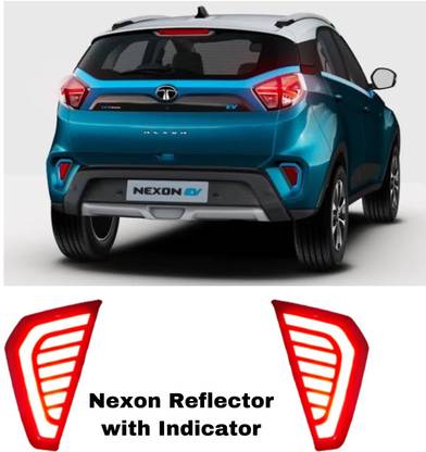 RohanEshop Tata Nexon 2021( Matrix ) Reflector with Indicator Type - A Car Reflector Light