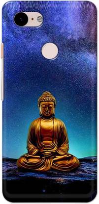 NDCOM Back Cover for Google Pixel 3 Lord Buddha Printed